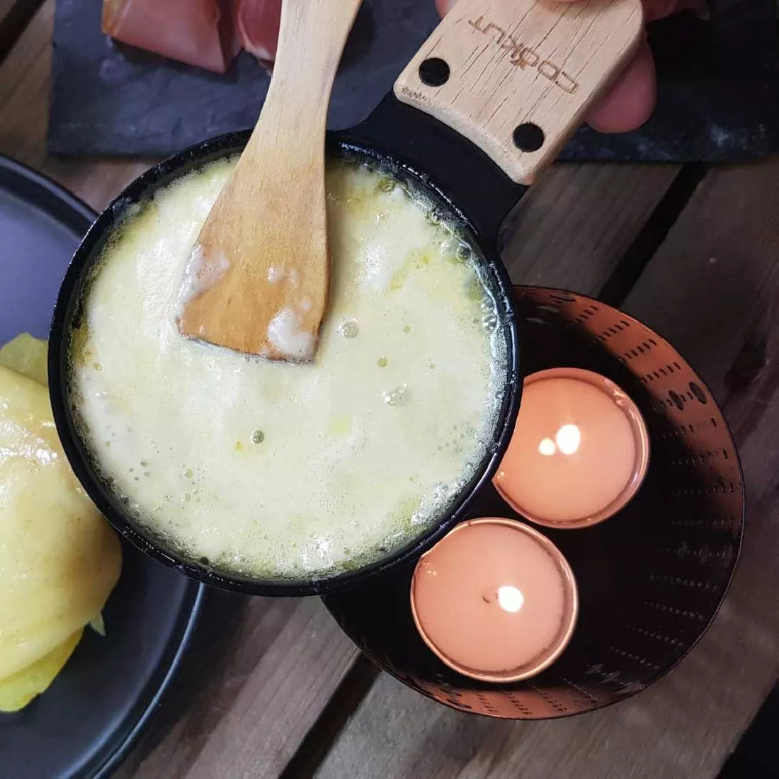 4 APPAREILS À RACLETTE À LA BOUGIE - Cookut