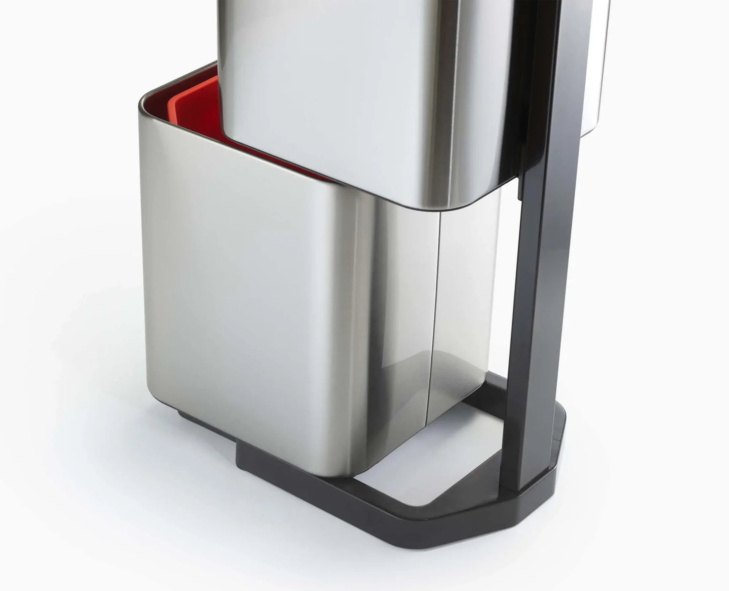 Poubelle de Tri Sélectif Totem 40 L. en Acier Inoxydable - Joseph Jospeh