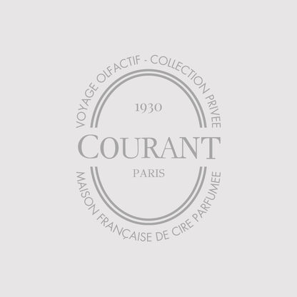 Bougie Parfumée St-Tropez 230g, Lavande & Bois de Gaiac - Courant Paris