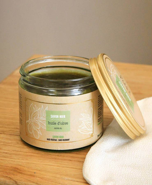 Savon Noir pour le Corps à l'Huile d'Olive 250g - Marius Fabre