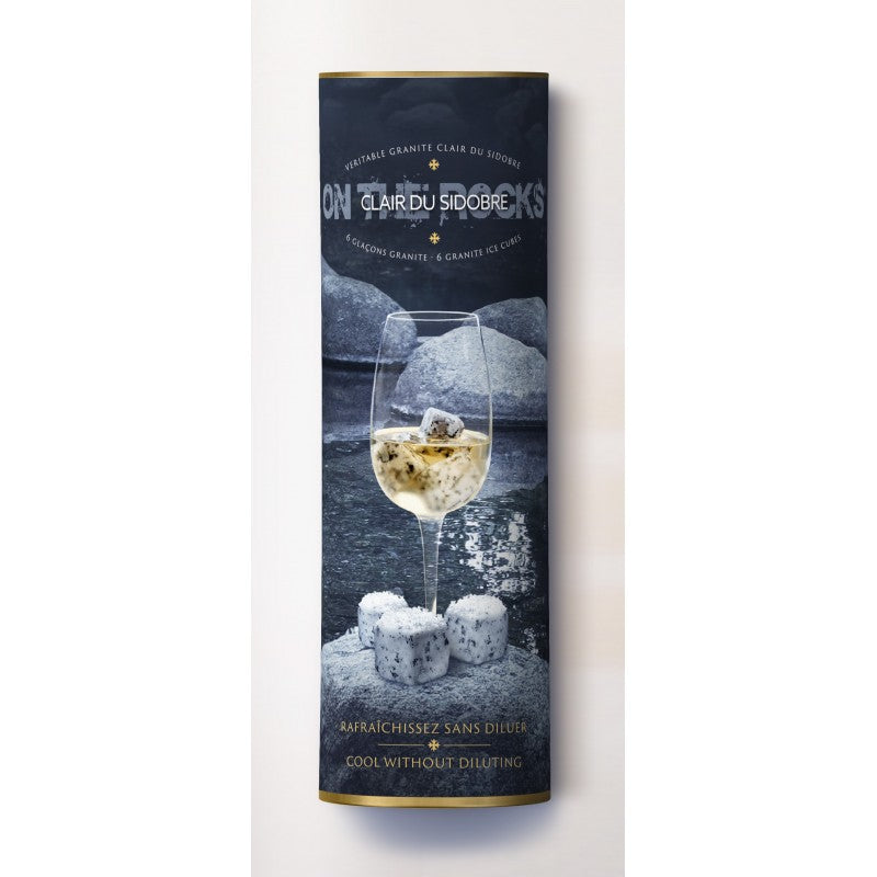 Coffret Glaçons en Granit & Pince, Rafraîchir sans Diluer - On The Rock