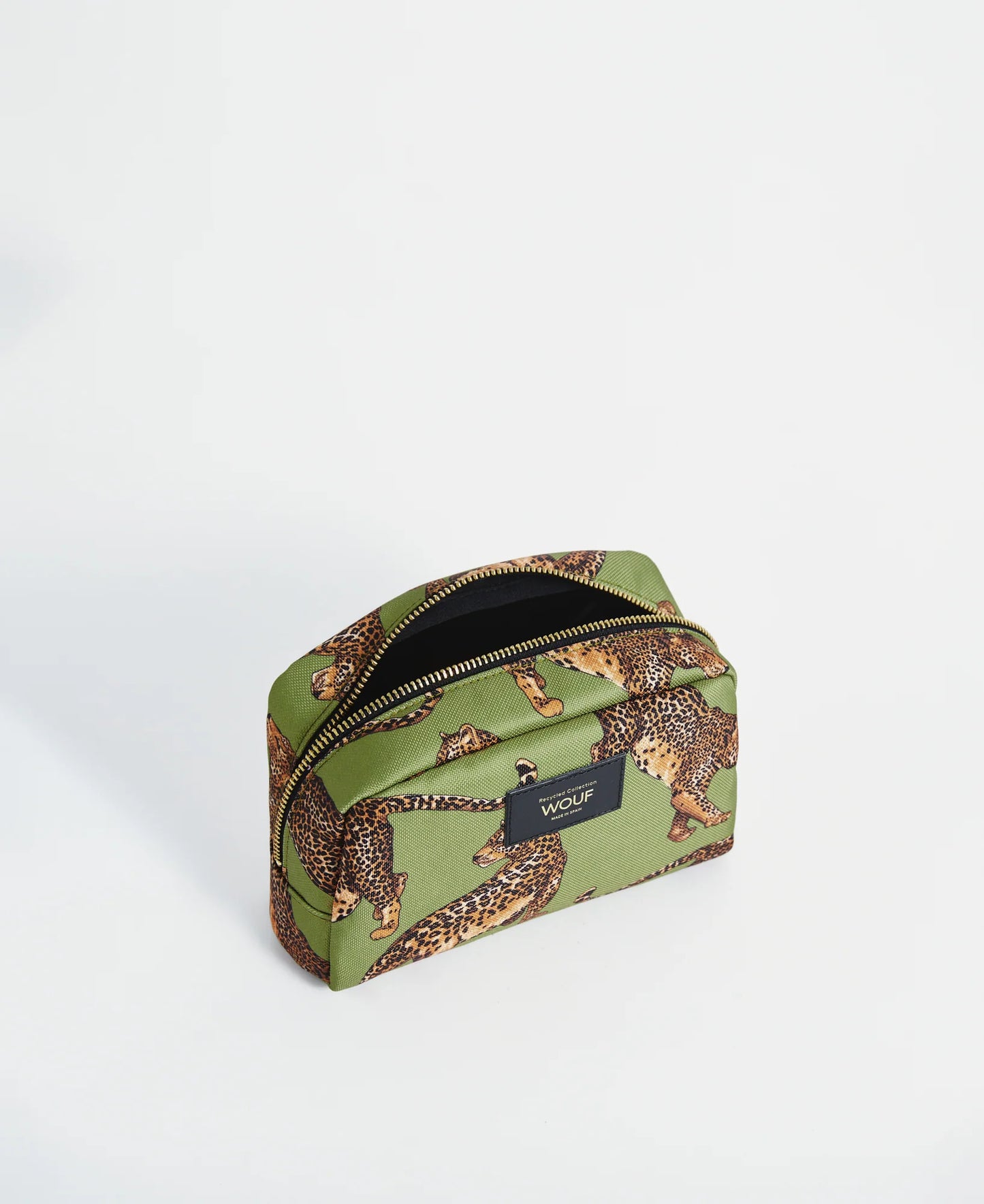 Trousse de Toilette Olive Leopard - WOUF