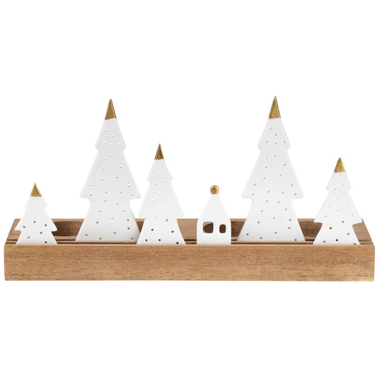 Sapins de Noël en Porcelaine Lumineux - Räder