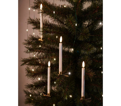 Lot de 10 Bougies LED pour Sapin - Sirius