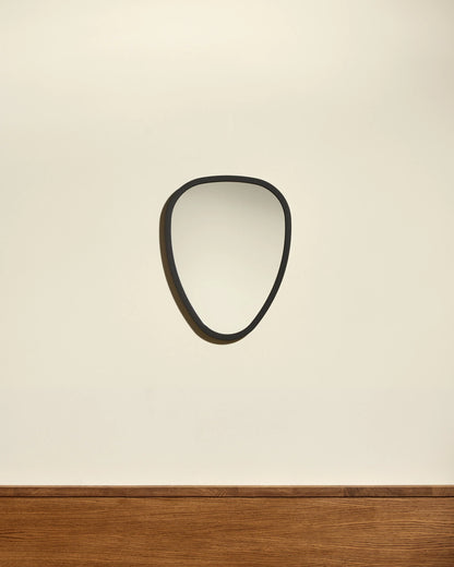 Miroir Ovo en Chêne Noir 50x38 cm - Maison Sarah Lavoine
