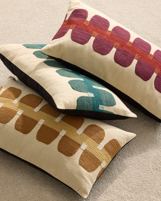 Coussin Cadence en Coton & Laine 30x50cm - Maison Sarah Lavoine