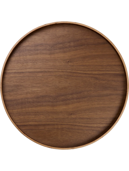 Plateau en Bois sur Pied Rond ou Rectangulaire - ASA