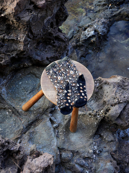 Chaussettes Transparentes Léopard 36/38 - Atelier St Eustache