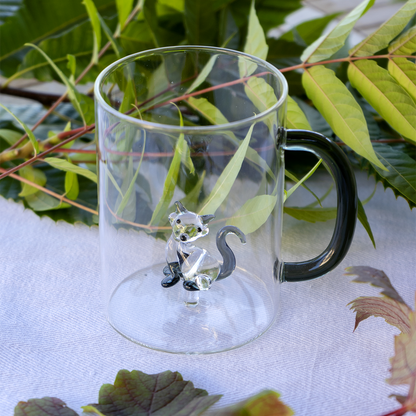 Mug Animaux en Verre Borosilicate - WD Lifestyle