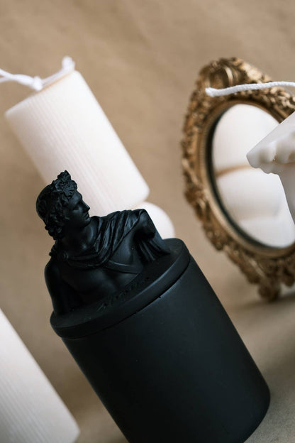 Bougie parfumée en bocal - Apollo sculpture