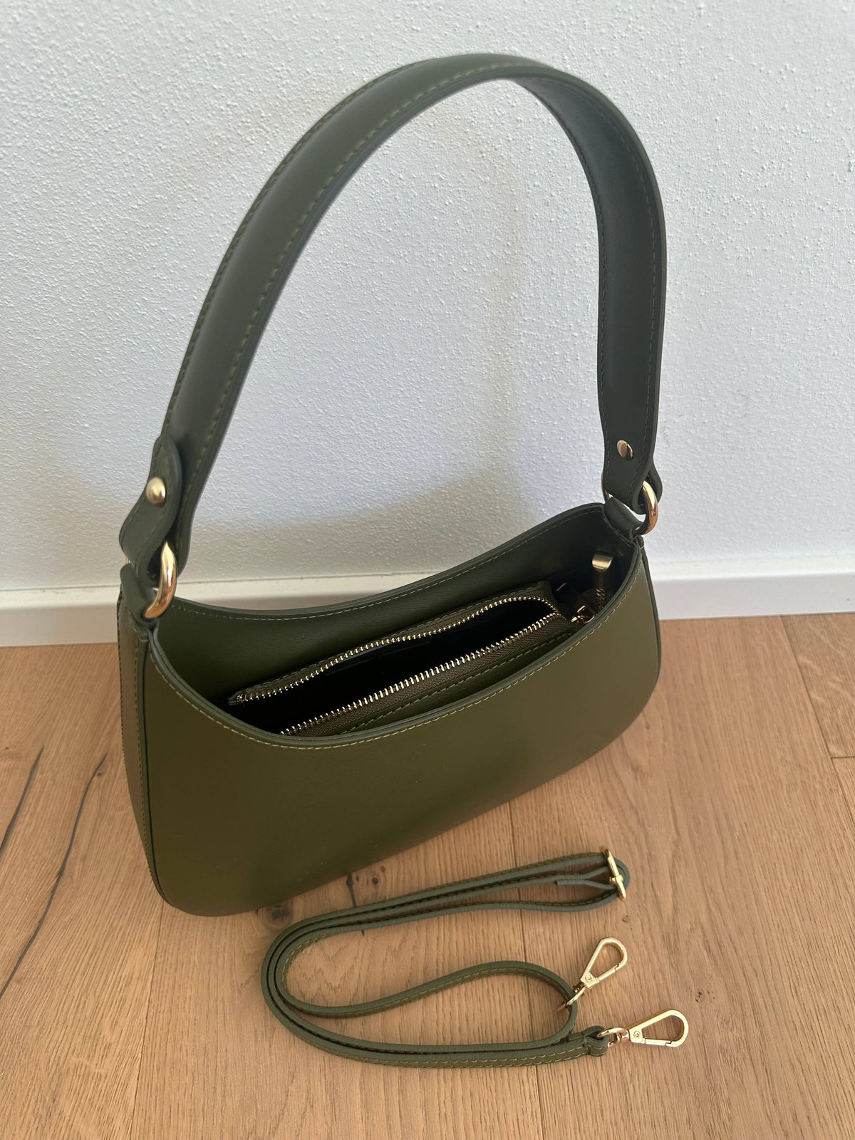 MARGARET - Sac à épaule en cuir véritable