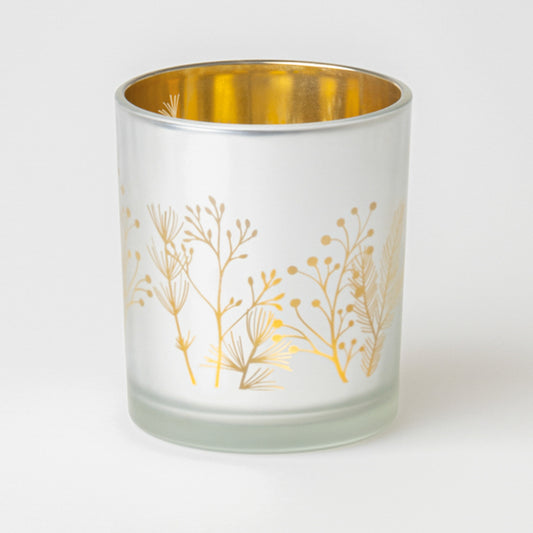 Bougeoir en Verre Dorée - Räder