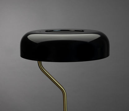 Lampe de Table Eclipse Noire et Dorée - DutchBone