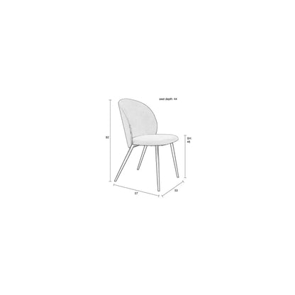 Fauteuil Cozy Beige - Zuiver