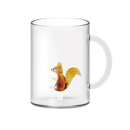 Mug Animaux en Verre Borosilicate - WD Lifestyle