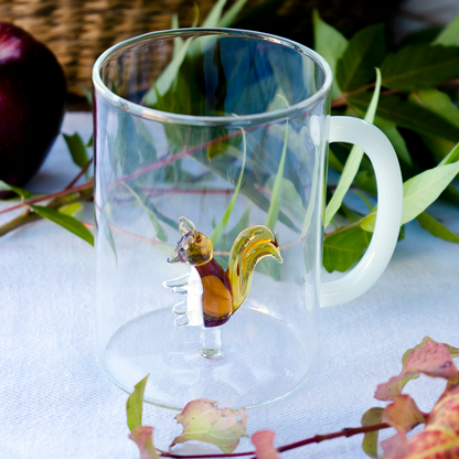 Mug Animaux en Verre Borosilicate - WD Lifestyle