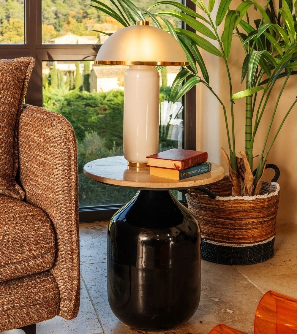 Lampe Omnia en Métal et Verre H.48 cm - Athezza (4 coloris)