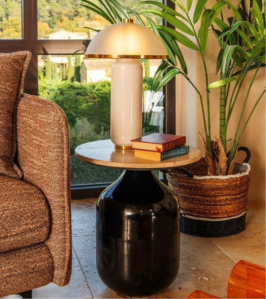 Lampe Omnia en Métal et Verre H.48 cm - Athezza (4 coloris)