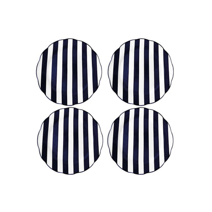 Set de 4 Assiettes à Dessert en Porcelaine Trattoria - Opjet
