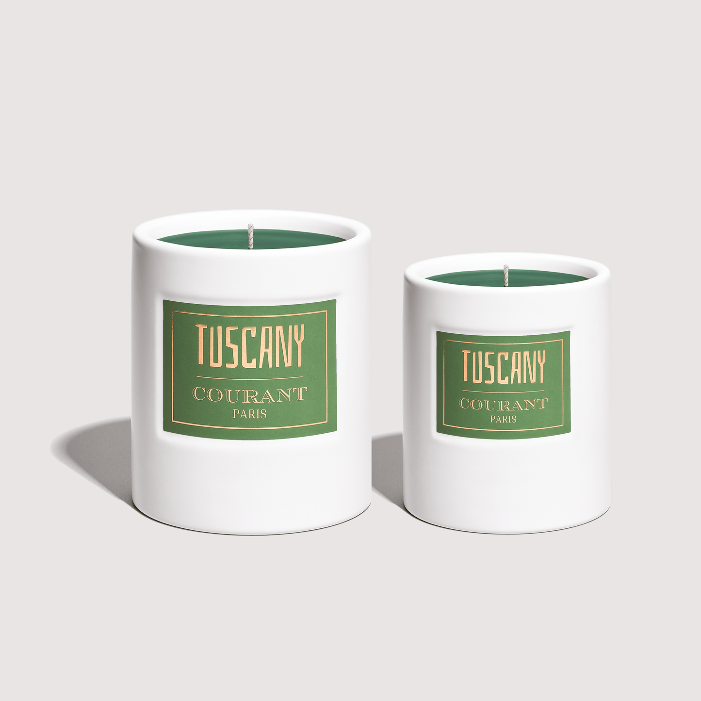 Bougie Parfumée Tuscany 230g Ambre, Vetiver & Musc - Courant Paris