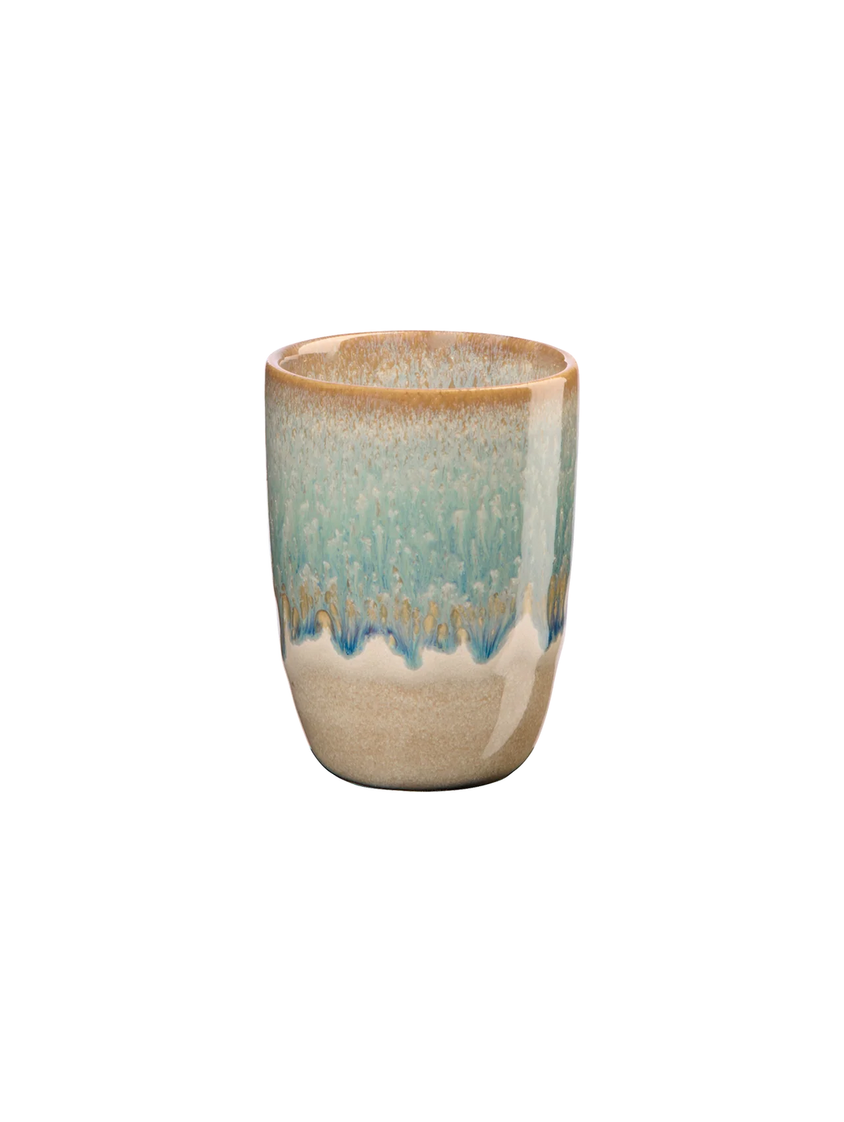 Set de 4 Tasses à Café en Grès Bi-Colore - Asa