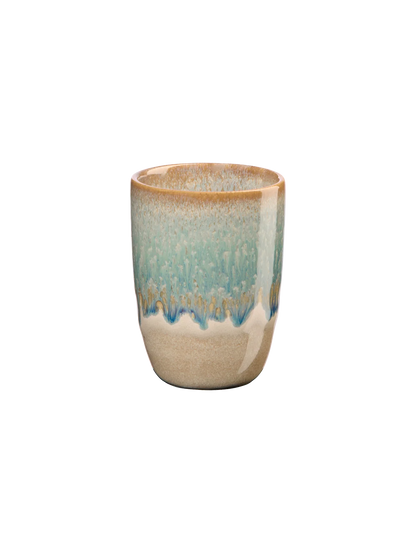 Set de 4 Tasses à Café en Grès Bi-Colore - Asa