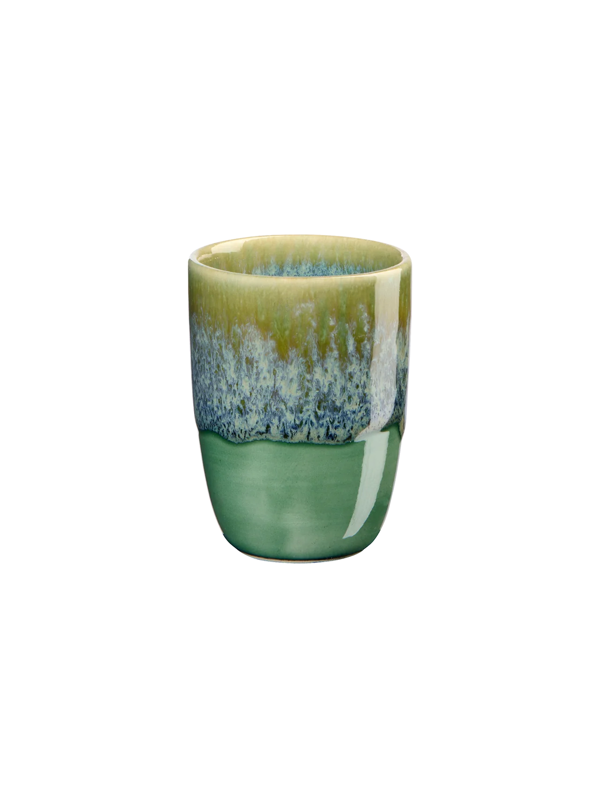 Set de 4 Tasses à Café en Grès Bi-Colore - Asa