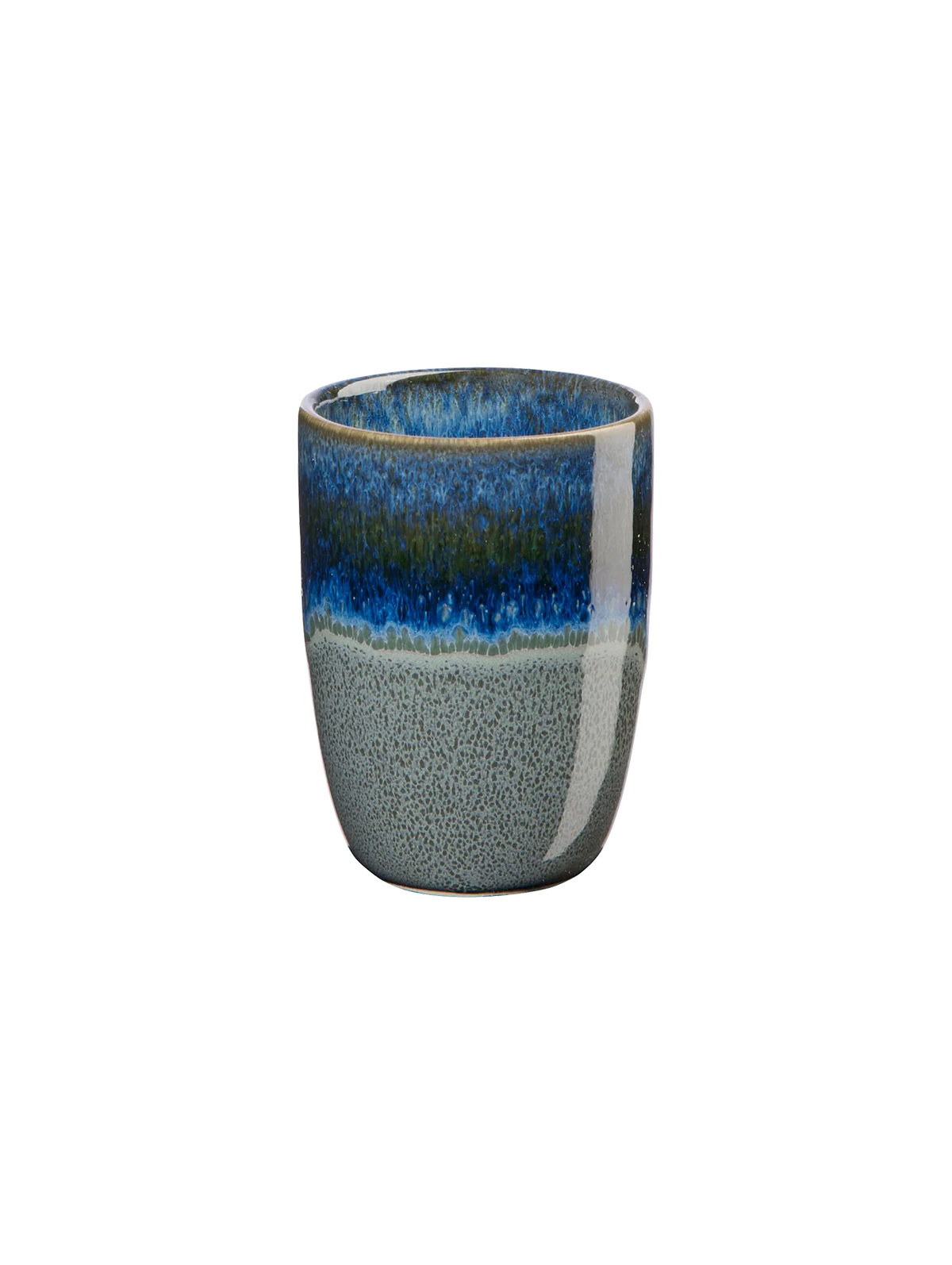 Set de 4 Tasses à Café en Grès Bi-Colore - Asa