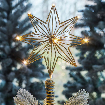 Cimier Étoile de Noël pour Sapin Lumineuse - Sirius