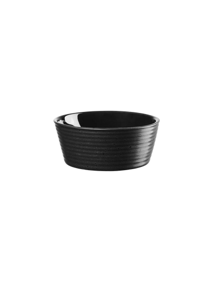Plat à Gratin Ovale en Grès Noir - Asa