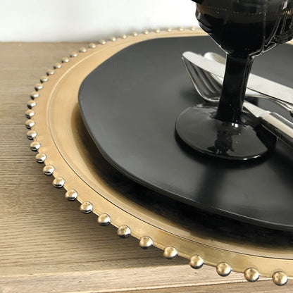 Set de 6 Dessous d'Assiette Perlé D.33 cm - Opjet