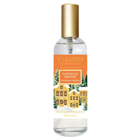 Parfum d'Intérieur 100ml Cannelle-Orange - Collines de Provence