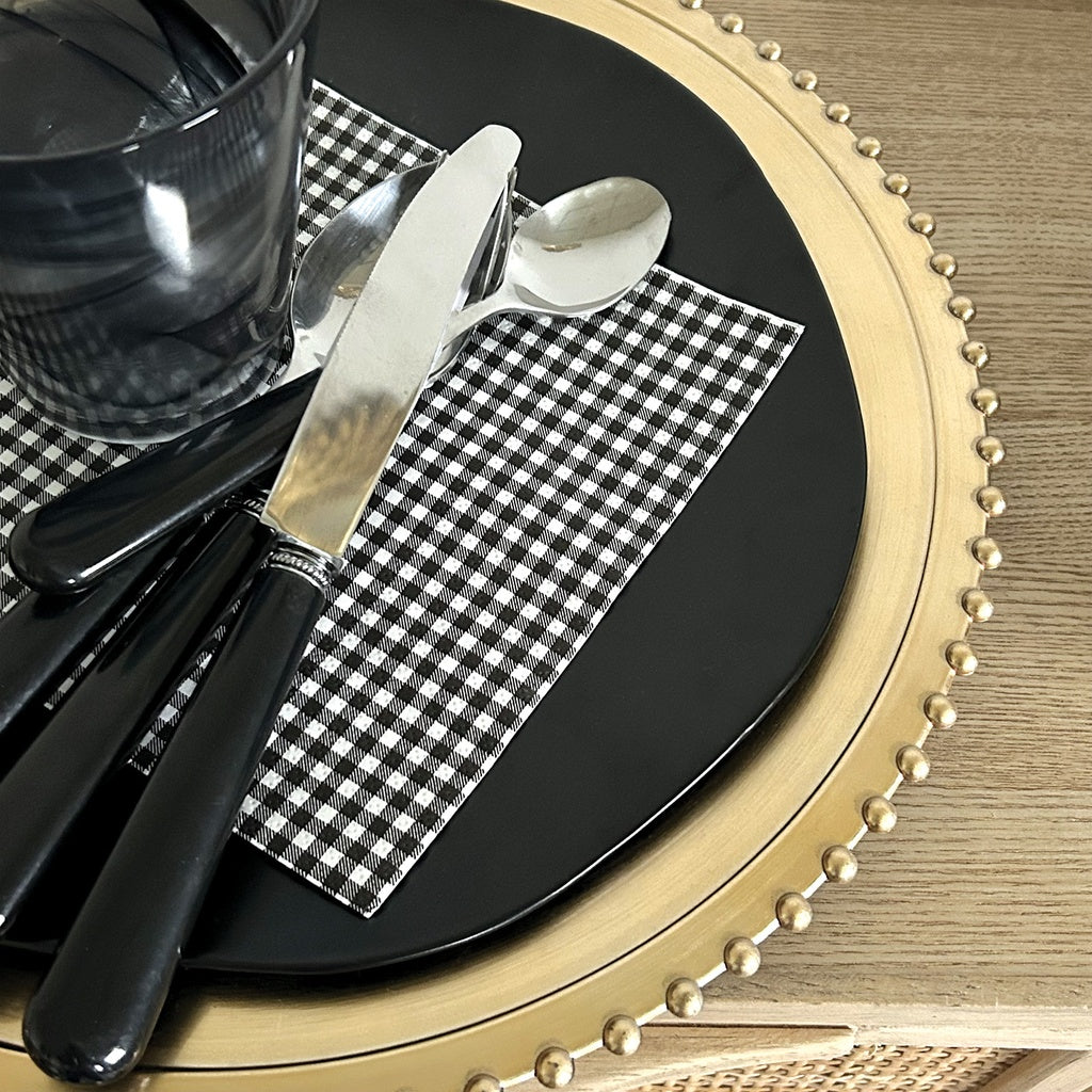 Set de 6 Dessous d'Assiette Perlé D.33 cm - Opjet