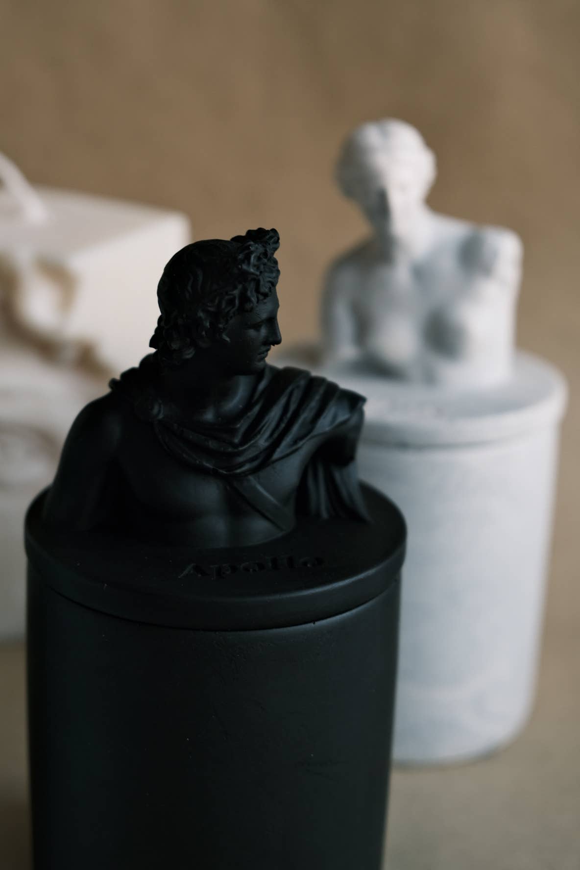 Bougie parfumée en bocal - Apollo sculpture