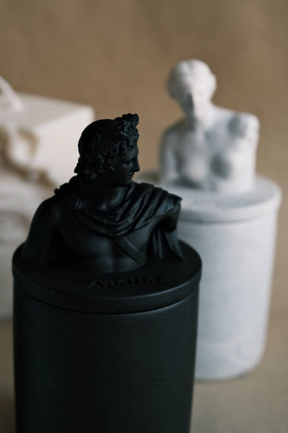 Bougie parfumée en bocal - Apollo sculpture