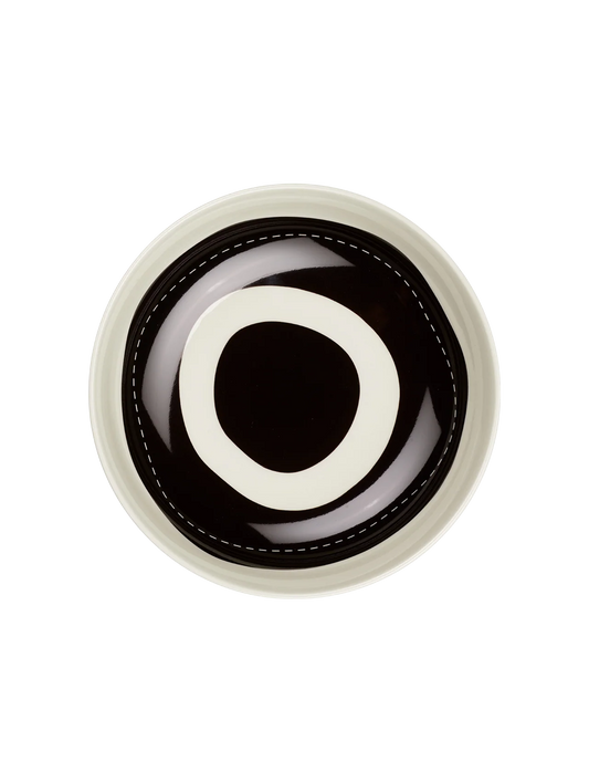 Coupelle en Grès Noire et Blanche D.18cm  - Asa