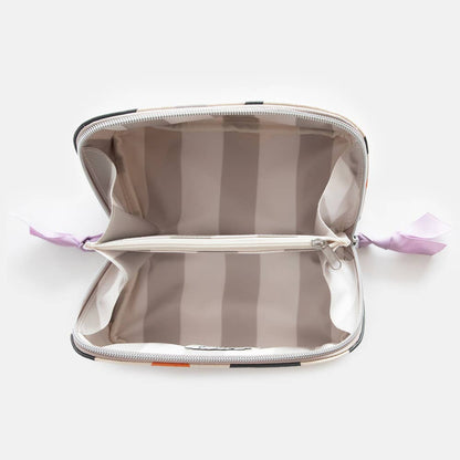 Trousse de Maquillage à Compartiments Fleurs - Caroline Gardner