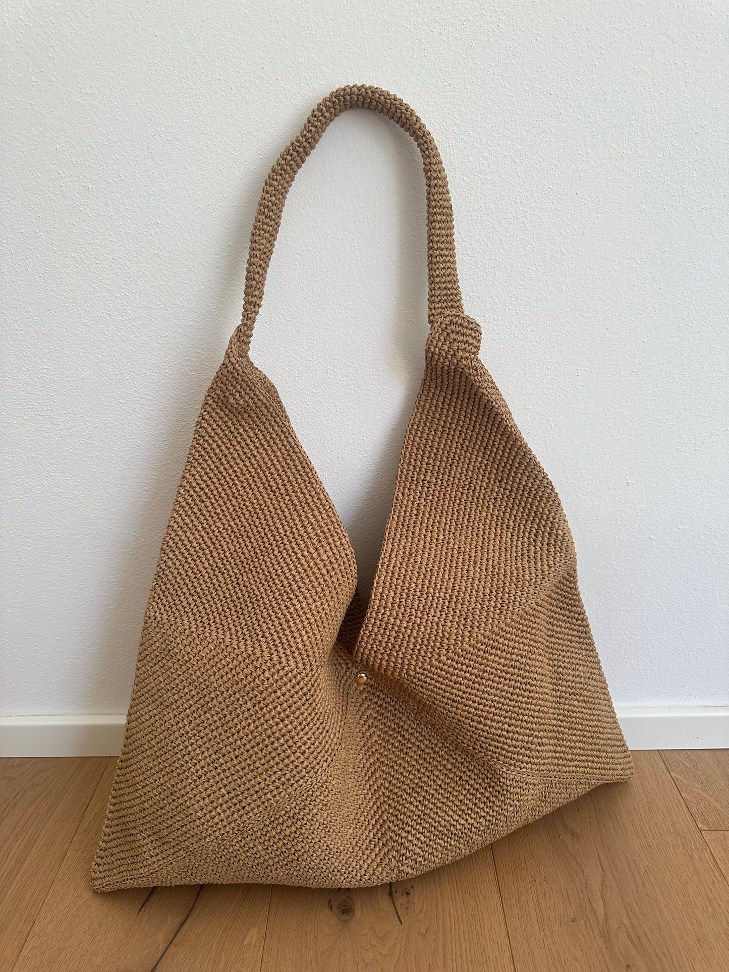 Tote-Bag en Raphia Marina, Fabrication Artisanale Italienne