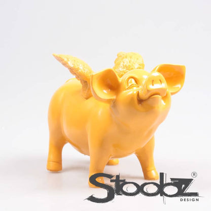 TIRELIRE COCHON AILÉ STOOBZ 14X25X15 CM | TIRELIRE |