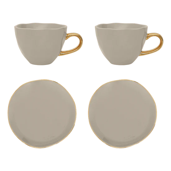 Set de 4 Tasses & Soucoupes Good Morning Espresso - Urban Nature Culture