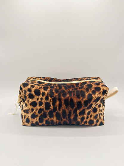 Trousse de toilette Amandine léopard