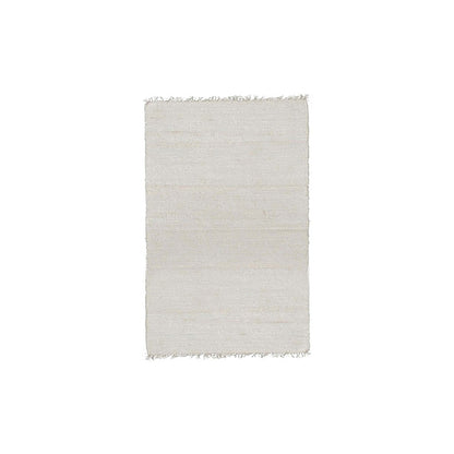 Tapis à Frange en Coton Projet Écru 70x140 cm - Opjet