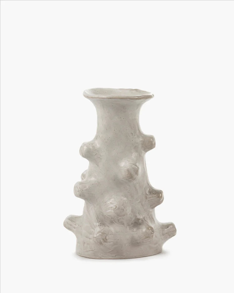 Vase L blanc Billy 03 - Serax