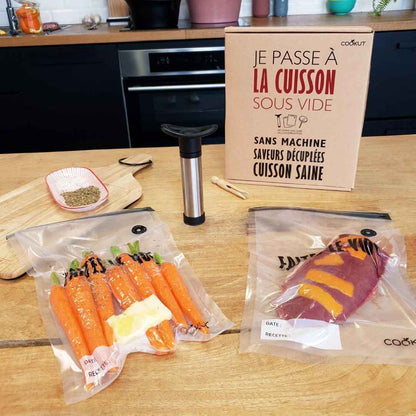 Kit de Cuisson Sous Vide Sans Machine - Cookut