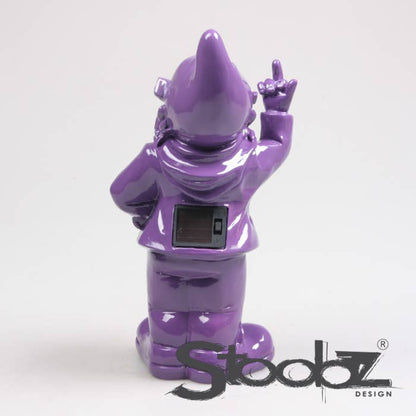 GNOME FUCK YOU SOLAIRE VIOLET 14X16X31 CM