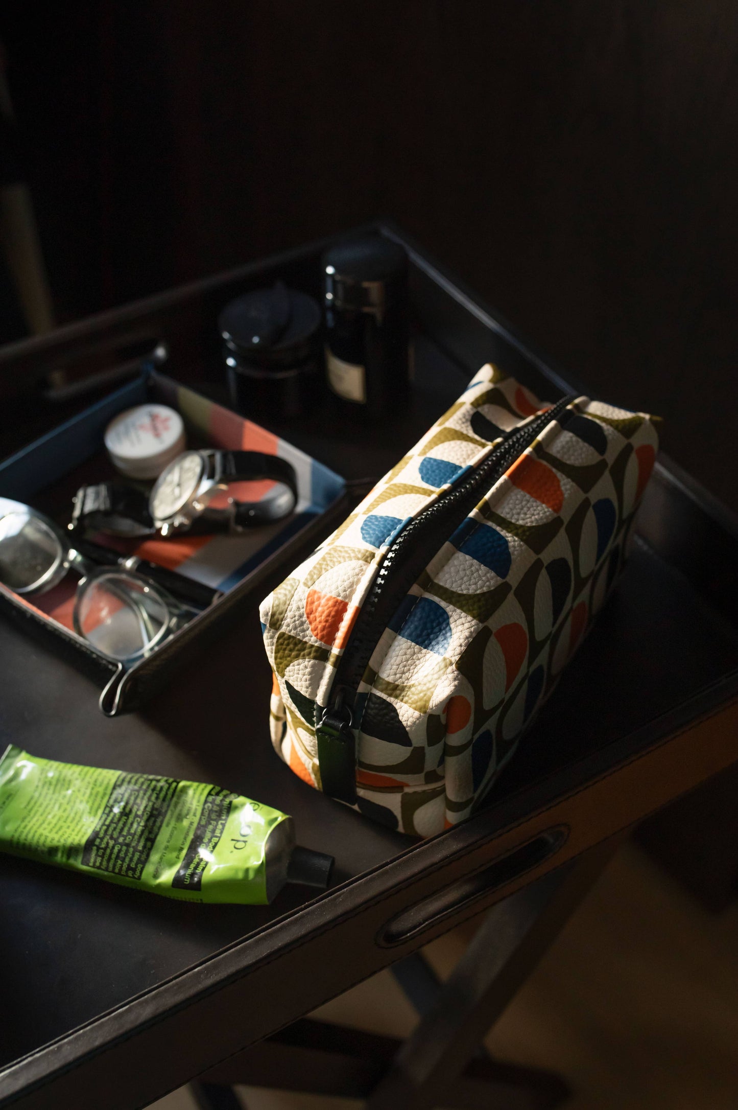 Sac de toilettage Geo Print
