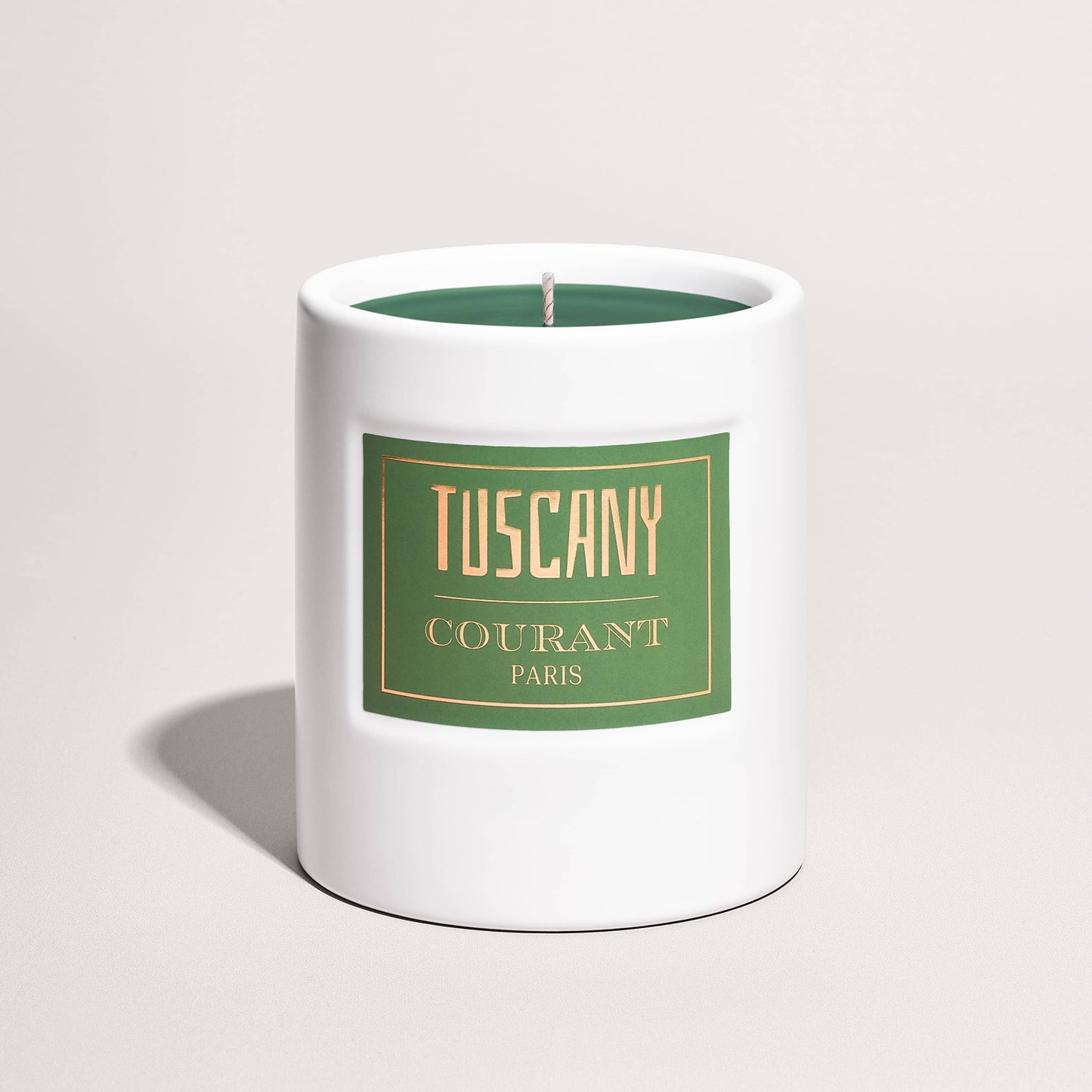 Bougie Parfumée Tuscany 230g Ambre, Vetiver & Musc - Courant Paris