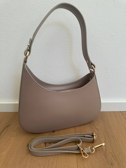 MARGARET - Sac à épaule en cuir véritable