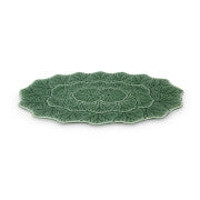 Plat Floral Vert Ovale ou Rectangle - Opjet