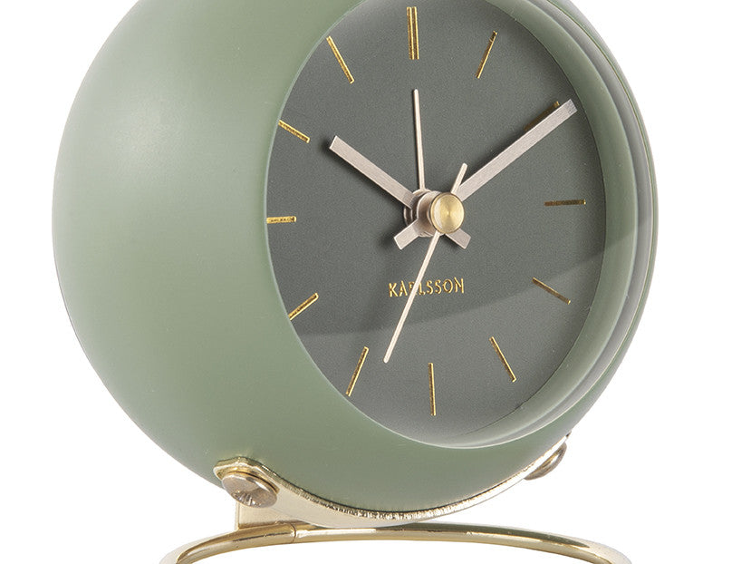 Réveil Alarme Globe D.9,5 cm - Present Time